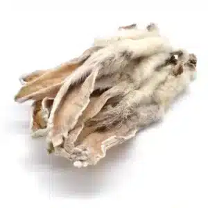 Natural Rabbit Ears with fur