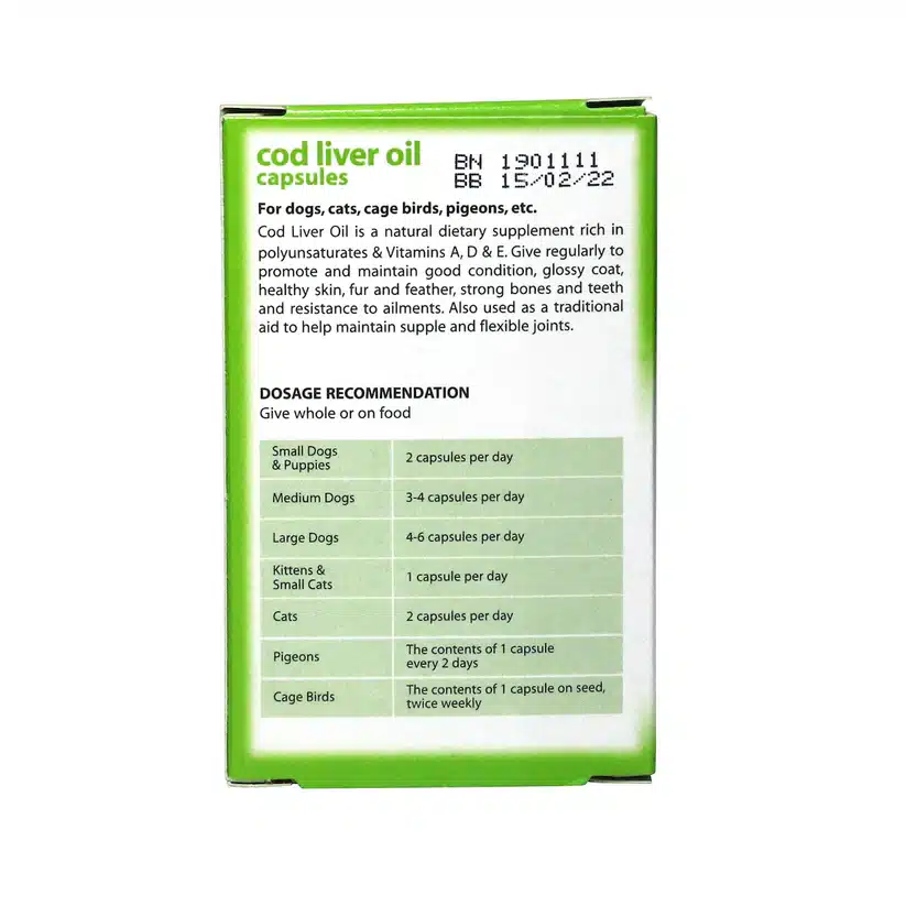 Johnson's Cod Liver Oil Capsules - Image 2