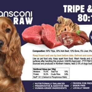Raw Tripe & Beef