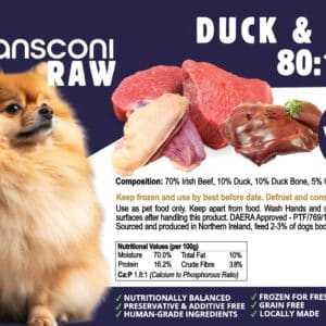 Raw Duck & Beef
